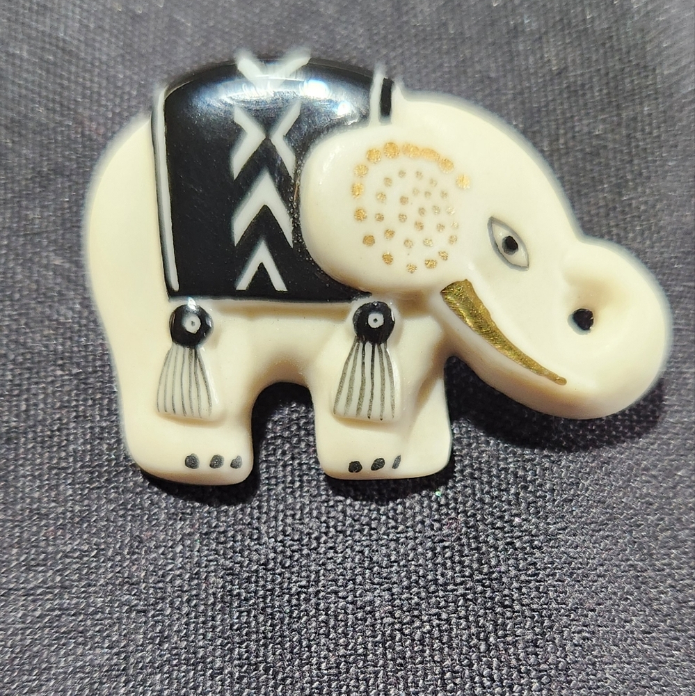 Douglas Burbecks Elephant pin.